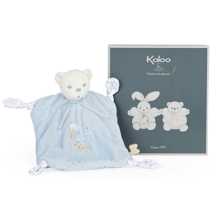 Kaloo Blue Bear Knots Doudou Comforter
