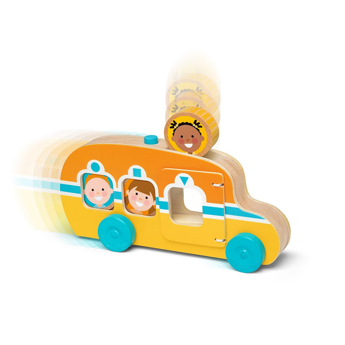 Melissa and Doug GO Tots Roll & Ride Bus - ONLINE ONLY