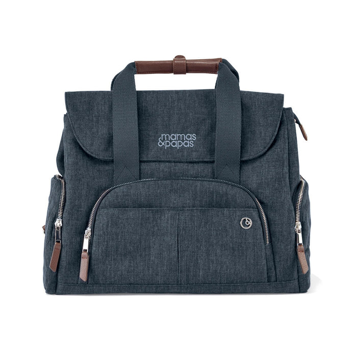 Mamas and Papas Navy Flannel Changing/ Nappy Bag