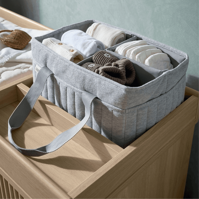 Mamas and Papas Oska Cot + Dresser + Mattress Bundle - Oak