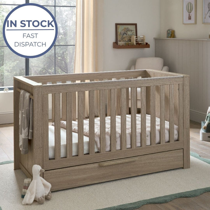 Mamas and Papas Franklin Sleep Essentials Bundle - Oak