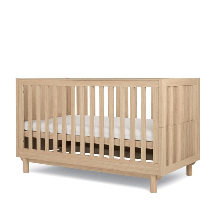 Mamas and Papas Oska Cot + Dresser + Mattress Bundle - Oak