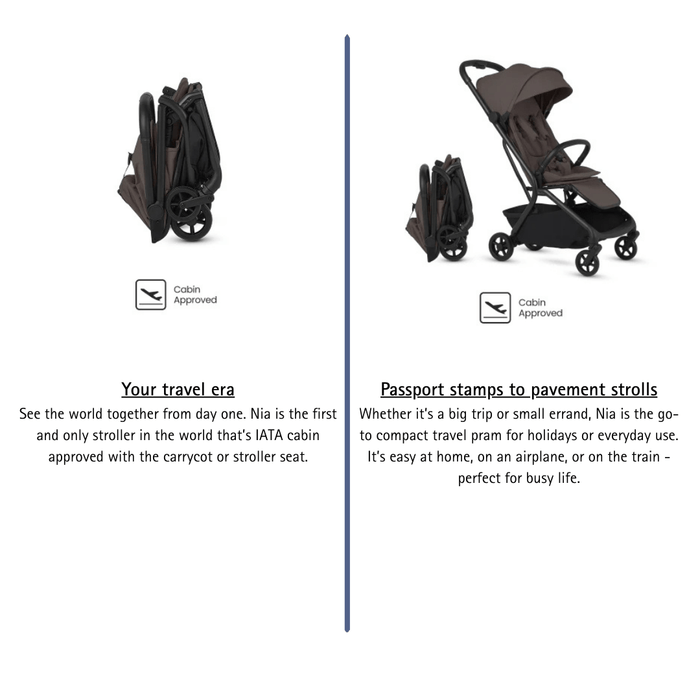 Silver Cross Nia Complete Newborn Bundle - Chocolate - PRE-ORDER, DUE MID MARCH