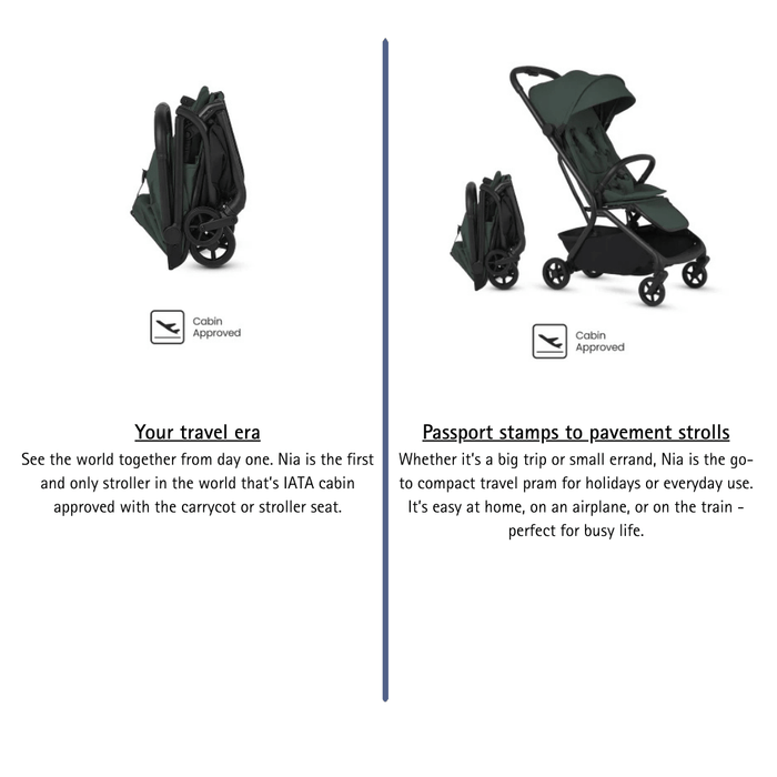 Silver Cross Nia Complete Newborn Bundle - Conifer - PRE-ORDER, DUE MID MARCH