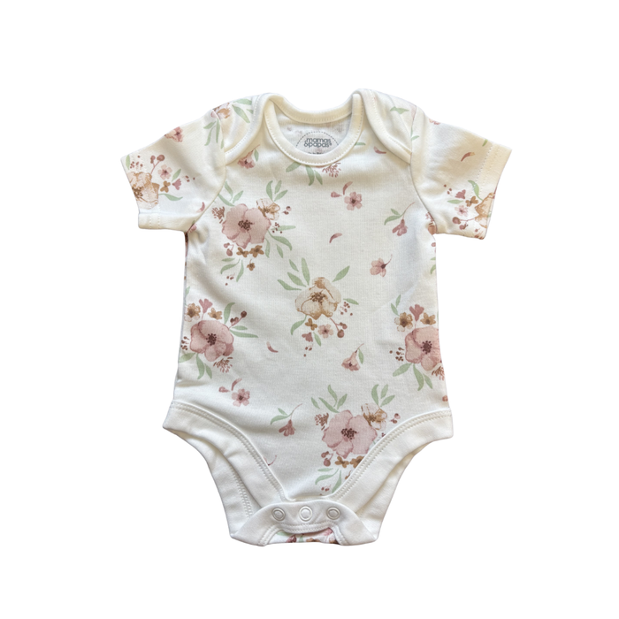 Mamas and Papas Floral Short Sleeve Bodysuit