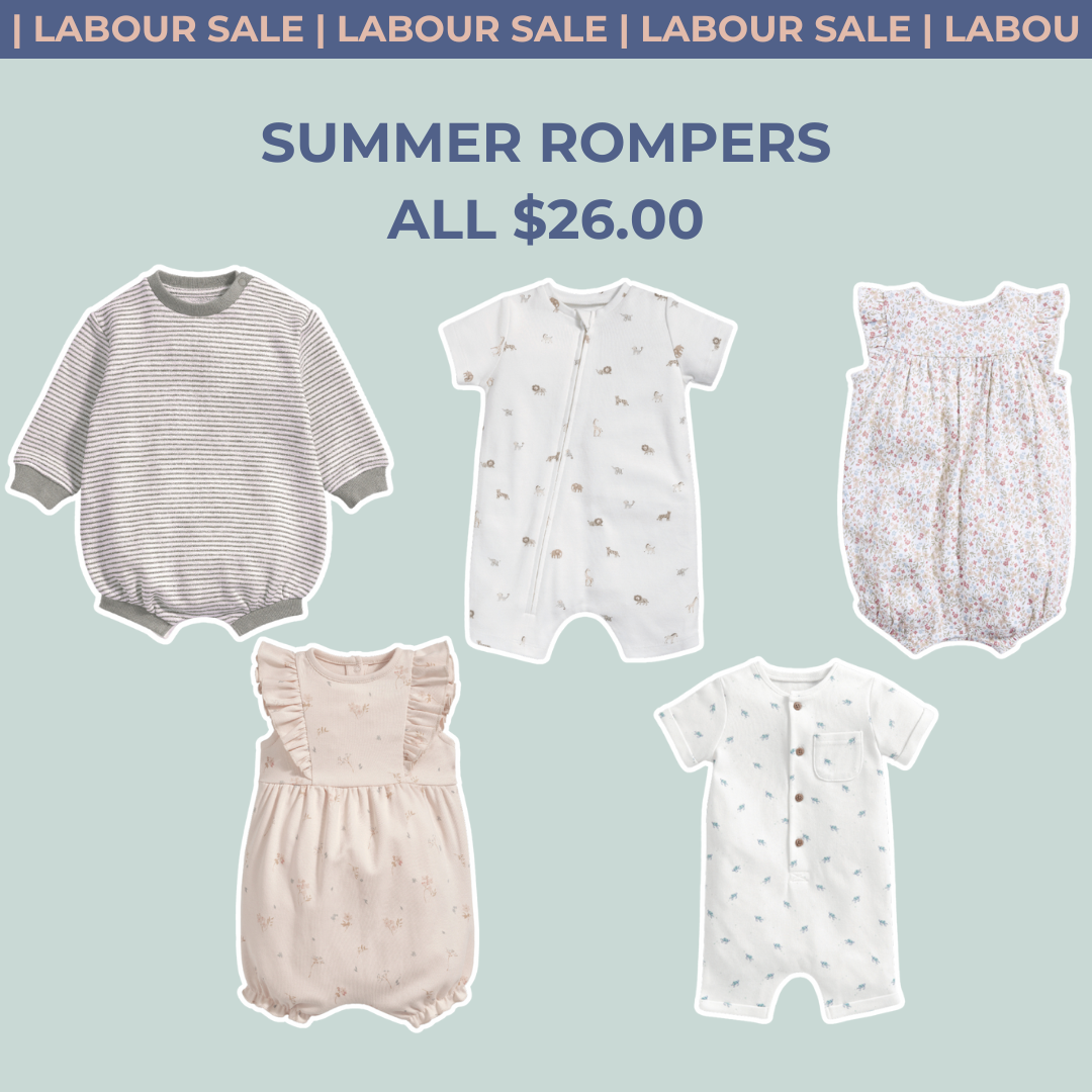 All Summer Rompers $26