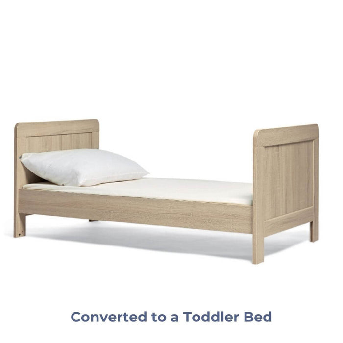 Mamas and Papas Atlas Oak Cot | Toddler Bed