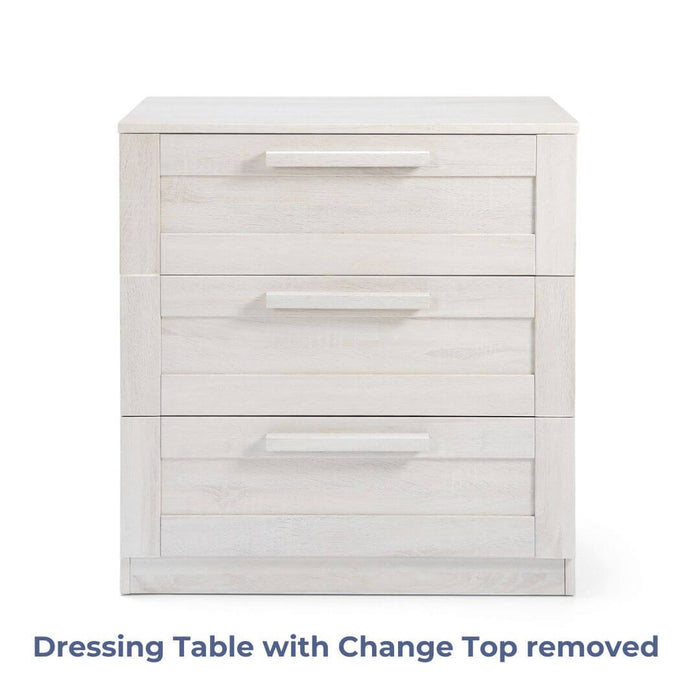 Mamas and Papas Atlas Nimbus White Dresser/ Changer