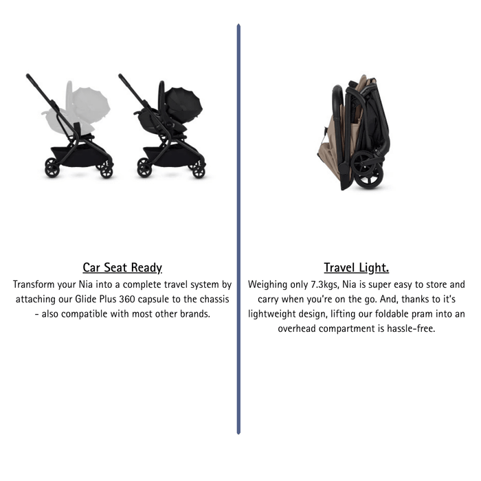 Silver Cross Nia Carrycot Bundle - Champagne