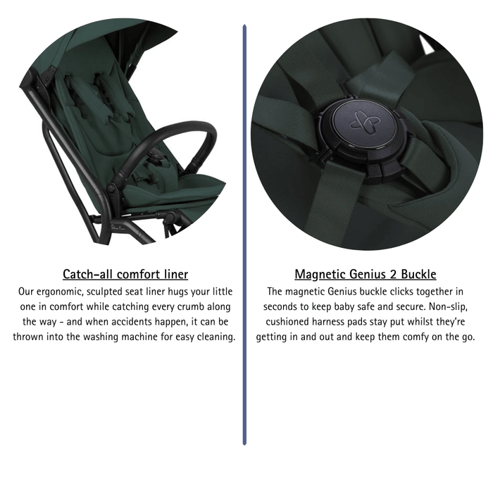 Silver Cross Nia Complete Newborn Bundle - Conifer - PRE-ORDER, DUE MID MARCH