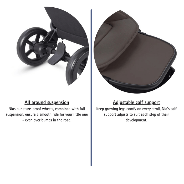 Silver Cross Nia Complete Newborn Bundle - Chocolate - PRE-ORDER, DUE MID MARCH