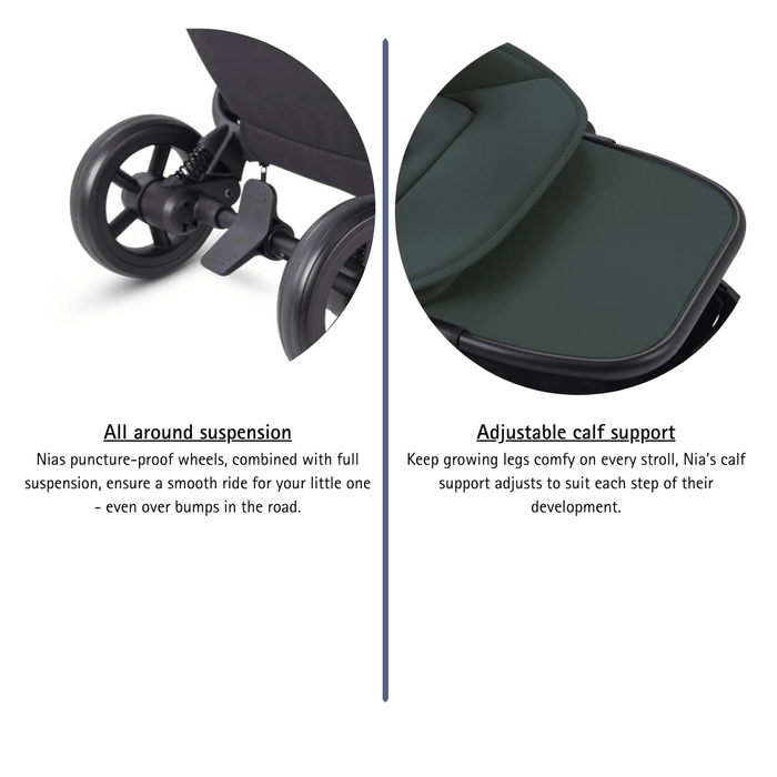 Silver Cross Nia Complete Newborn Bundle - Conifer - PRE-ORDER, DUE MID MARCH