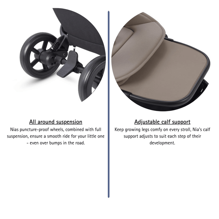 Silver Cross Nia Carrycot Bundle - Champagne