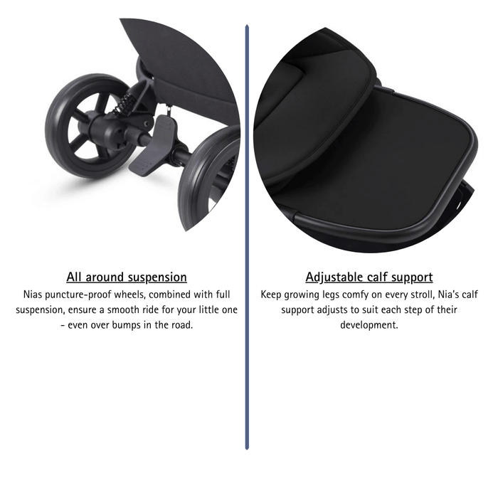 Silver Cross Nia Complete Newborn Bundle - Onyx - PRE-ORDER, DUE MID MARCH