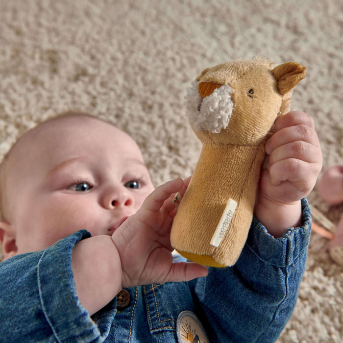 Mamas and Papas Lenny Lion Mini Rattle