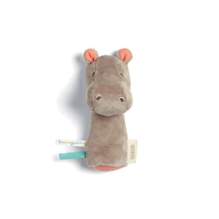 Mamas and Papas Henry Hippo Mini Rattle