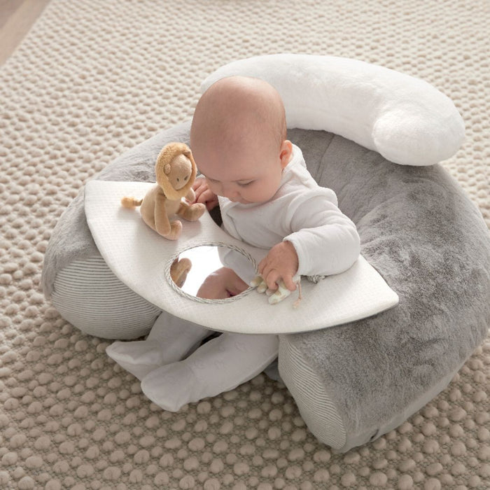 Mamas and Papas Welcome to the World Sit & Play Grey Safari Interactive Seat