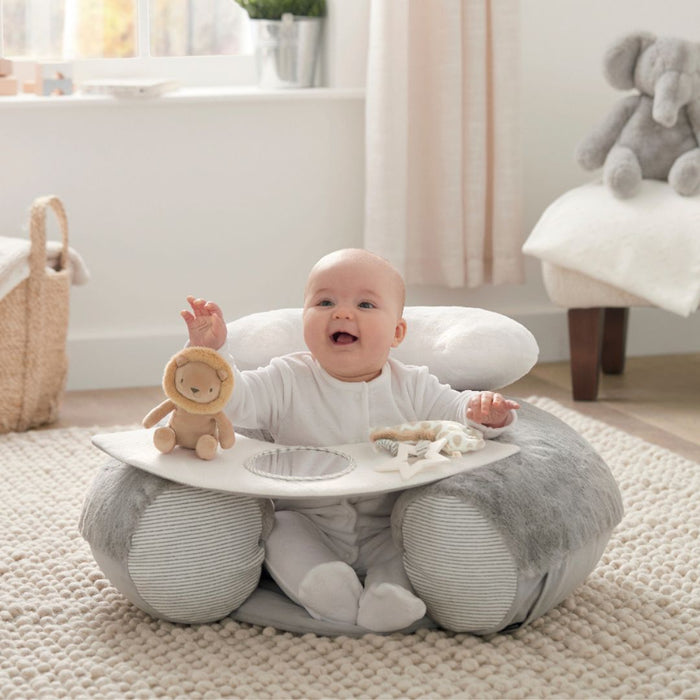 Mamas and Papas Welcome to the World Sit & Play Grey Safari Interactive Seat