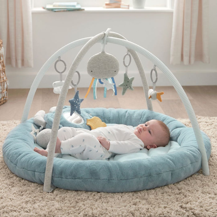 Mamas and Papas Welcome to the World Under the Sea Playmat - Blue