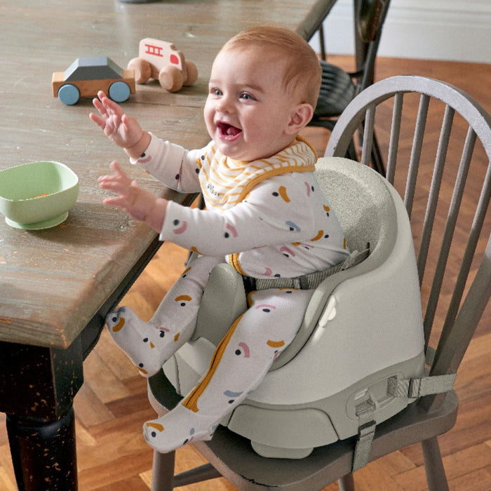 Mamas and Papas Bug 3-in-1 Floor & Booster Seat with Activity Tray - Clay