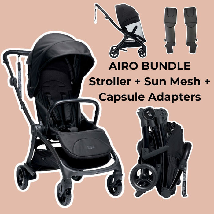 Mamas and Papas Airo Black Bundle