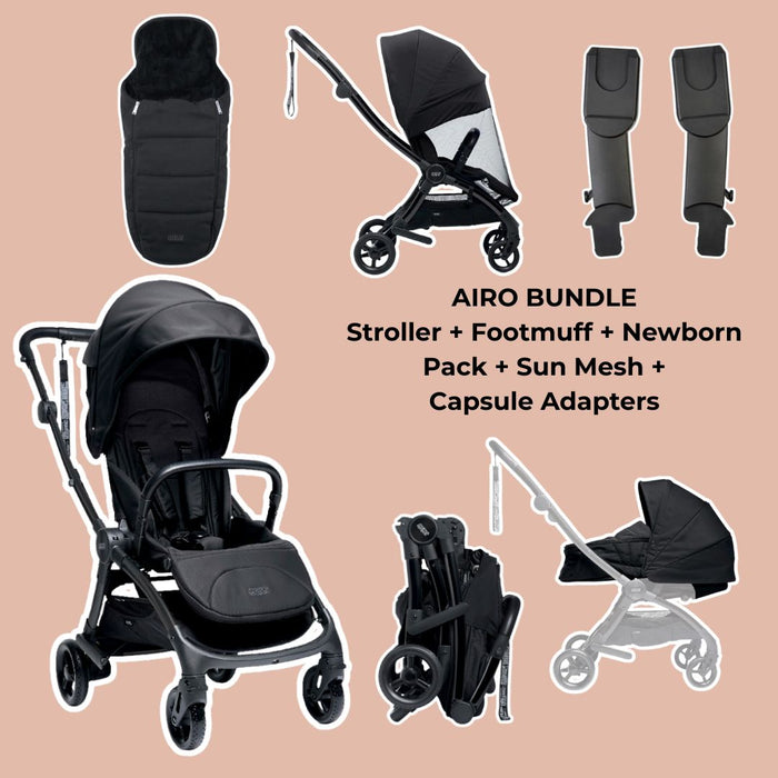 Mamas and Papas Airo Black Complete Bundle
