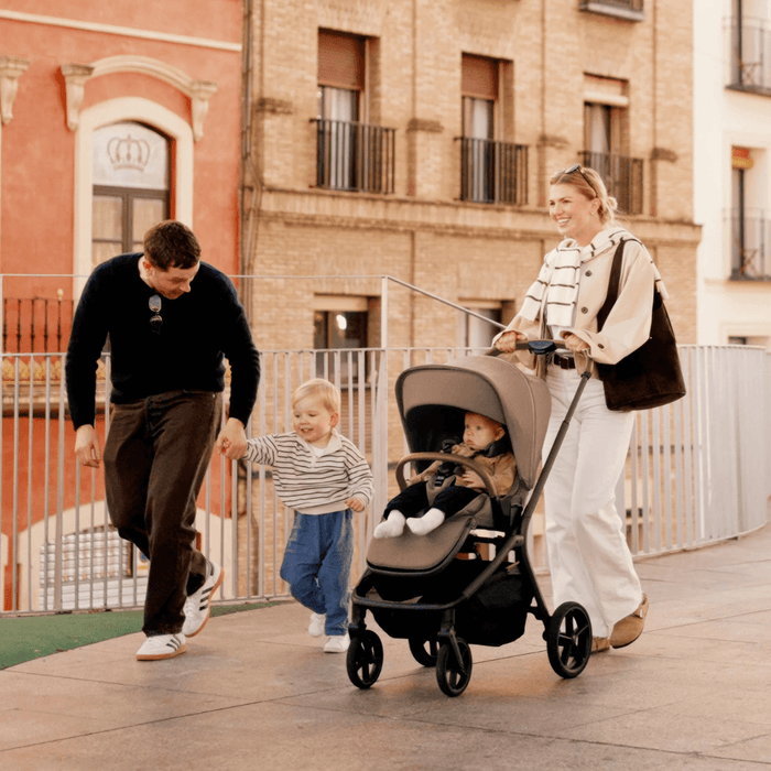 Silver Cross Breez Lightweight Stroller + Carrycot Bundle - Maple *Pre-Order, May Delivery*