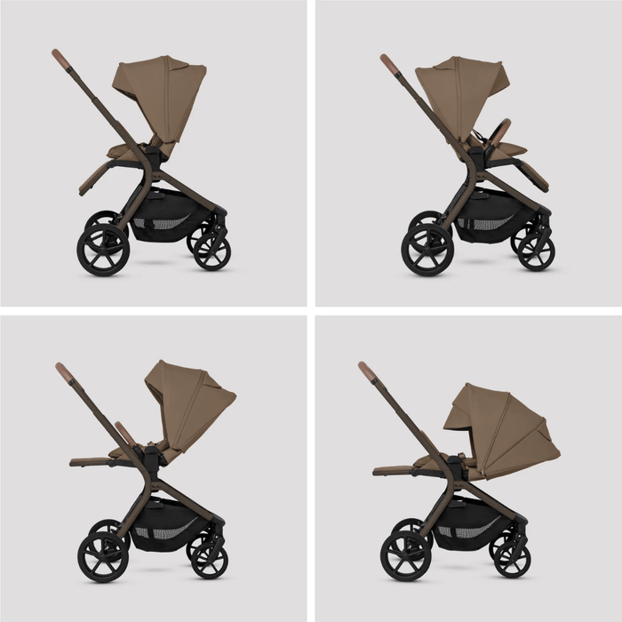 Silver Cross Breez Lightweight Stroller + Carrycot Bundle - Maple *Pre-Order, May Delivery*