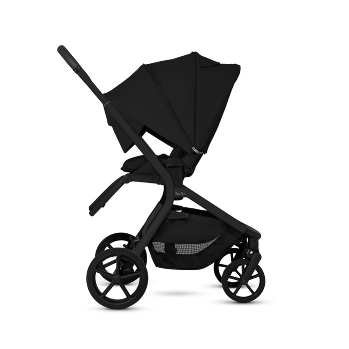 Silver Cross Breez Lightweight Stroller + Carrycot Bundle - Onyx *Pre-Order, May Delivery*