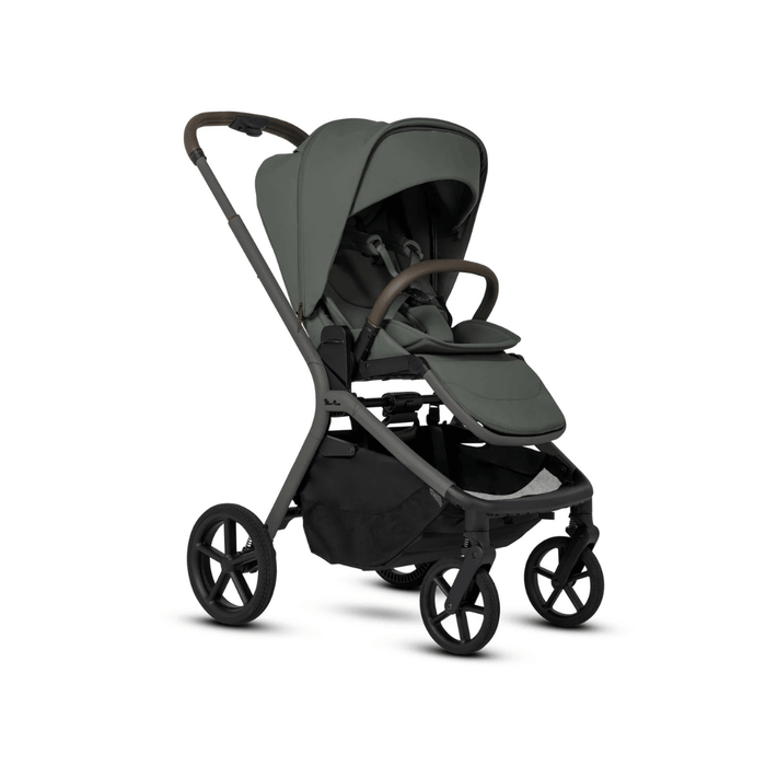 Silver Cross Breez Lightweight Stroller + Carrycot Bundle - Pewter *Pre-Order, May Delivery*