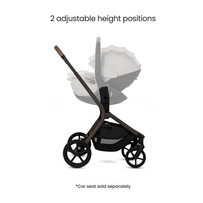 Silver Cross Breez Lightweight Stroller + Carrycot Bundle - Maple *Pre-Order, May Delivery*