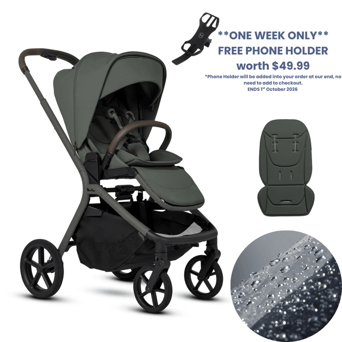 Silver Cross Breez Lightweight Stroller - Pewter