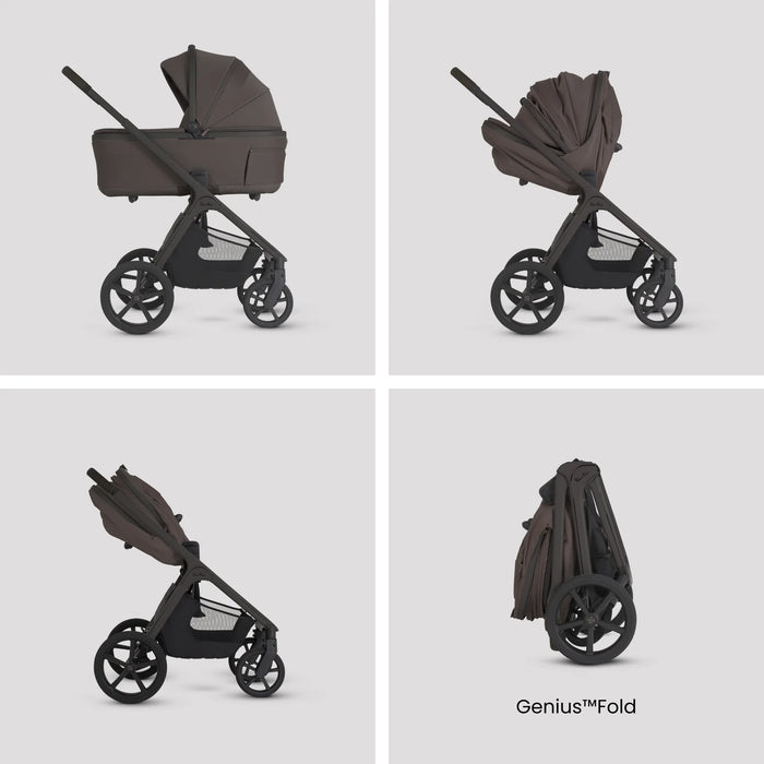 Silver Cross Cove 2 All-Terrain Stroller + Carrycot + Accessories Bundle - Chocolate **ETA End of October**