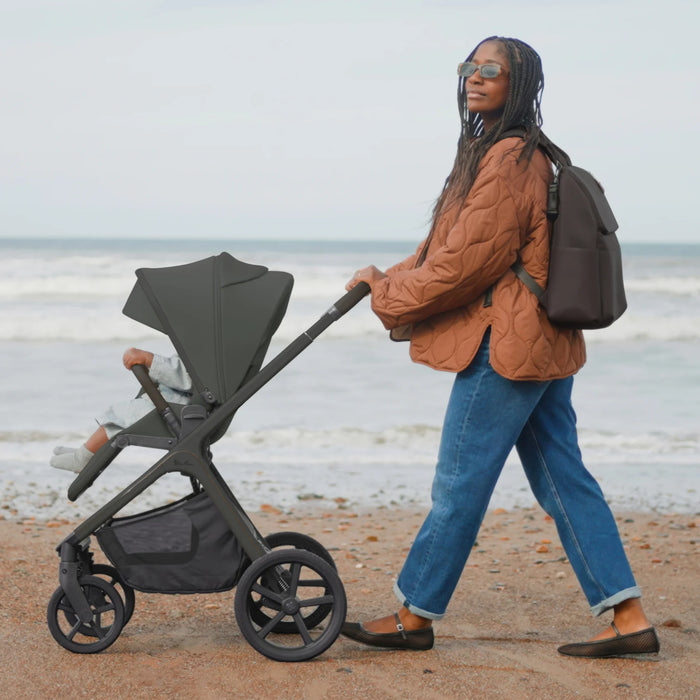 Silver Cross Cove 2 All-Terrain Stroller + Carrycot + Accessories Bundle - Pewter **ETA End of October**