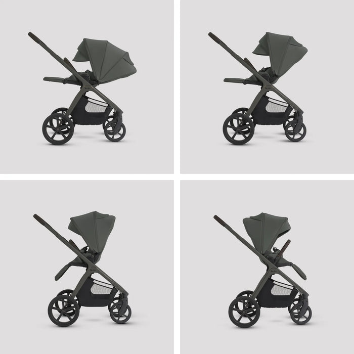 Silver Cross Cove 2 All-Terrain Stroller + Carrycot + Accessories Bundle - Pewter **ETA End of October**