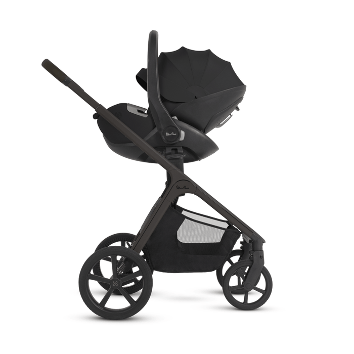 Silver Cross Cove 2 All-Terrain Stroller Ultimate 360 Family Car Seat Bundle - Chocolate **ETA End of Nov/ Early December**