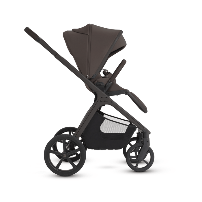 Silver Cross Cove 2 All-Terrain Stroller Ultimate 360 Family Car Seat Bundle - Chocolate **ETA End of Nov/ Early December**