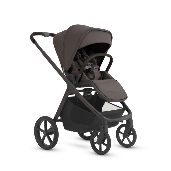Silver Cross Cove 2 All-Terrain Stroller Ultimate 360 Family Car Seat Bundle - Chocolate **ETA End of Nov/ Early December**