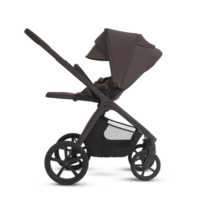 Silver Cross Cove 2 All-Terrain Stroller Ultimate 360 Family Car Seat Bundle - Chocolate **ETA End of Nov/ Early December**