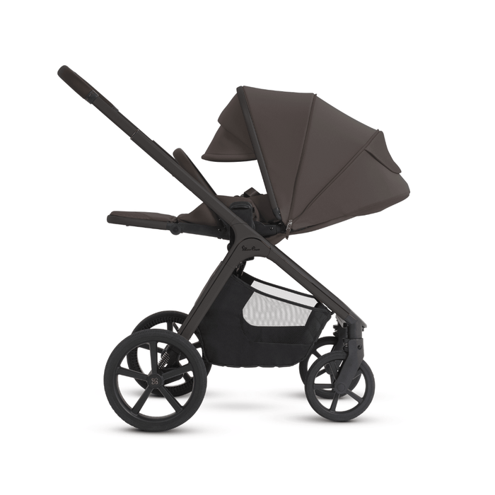 Silver Cross Cove 2 All-Terrain Stroller Ultimate 360 Family Car Seat Bundle - Chocolate **ETA End of Nov/ Early December**