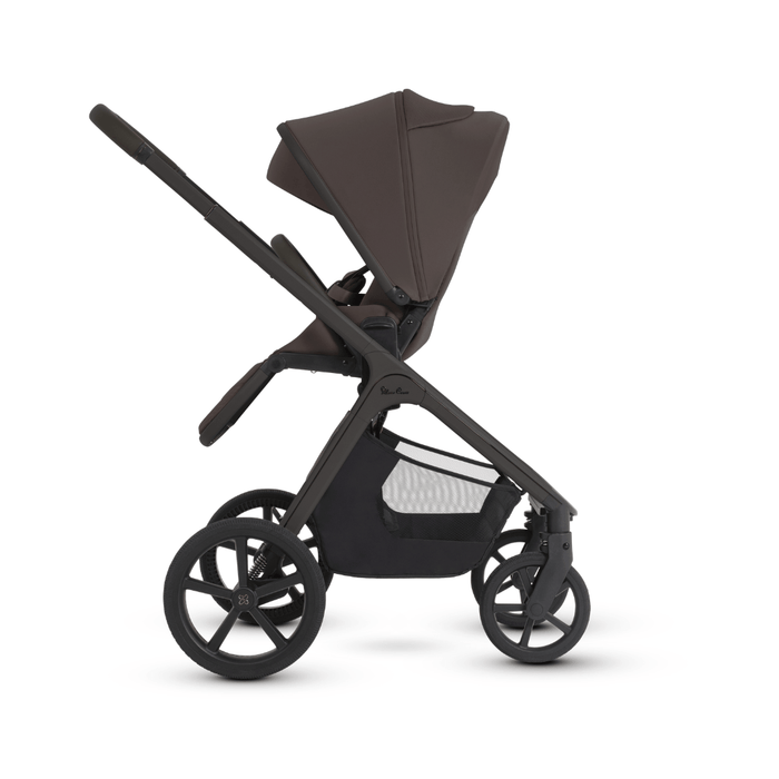 Silver Cross Cove 2 All-Terrain Stroller Ultimate 360 Family Car Seat Bundle - Chocolate **ETA End of Nov/ Early December**