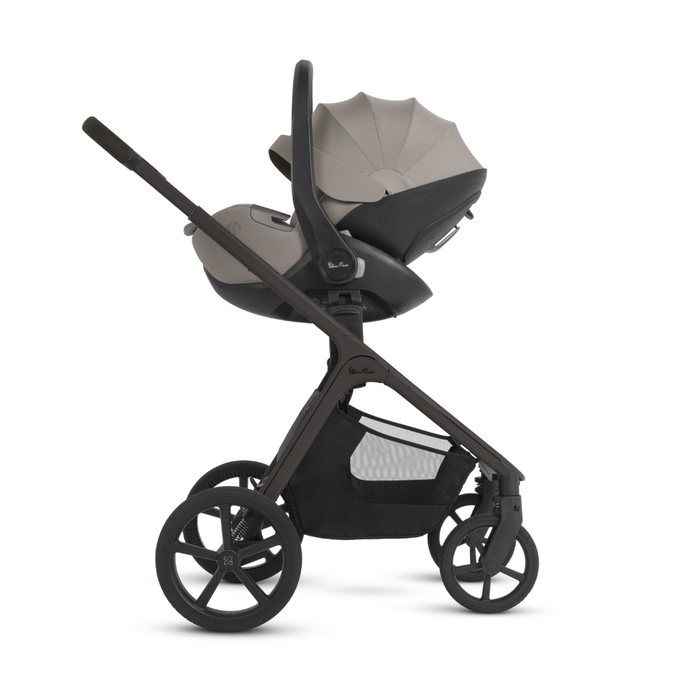 Silver Cross Cove 2 All-Terrain Stroller Ultimate 360 Family Car Seat Bundle - Chocolate **ETA End of Nov/ Early December**