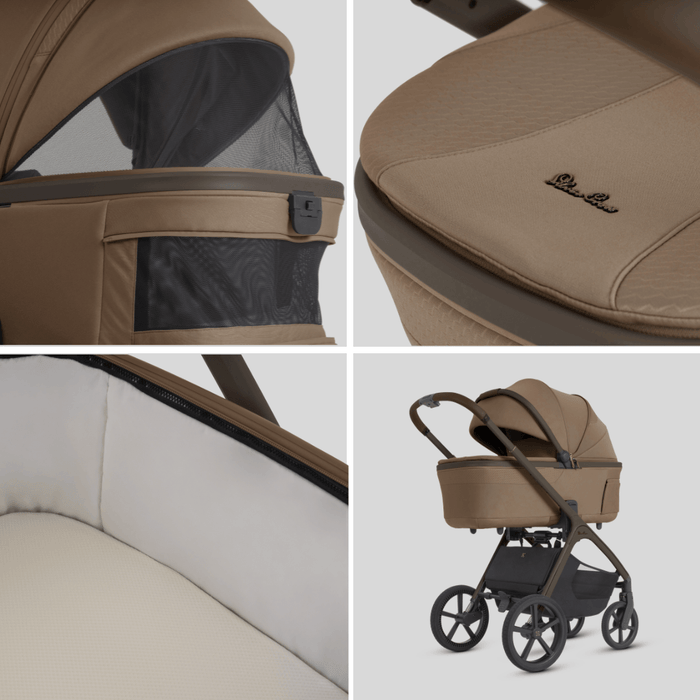 Silver Cross Cove 2 All-Terrain Stroller Ultimate 360 Car Capsule Bundle - Maple **Delivery is End of October, taking PRE-ORDERS NOW**