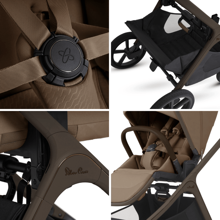 Silver Cross Cove 2 All-Terrain Stroller Ultimate 360 Car Capsule Bundle - Maple **Delivery is End of October, taking PRE-ORDERS NOW**