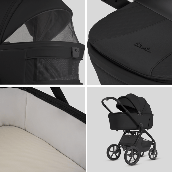 Silver Cross Cove 2 All-Terrain Stroller Ultimate 360 Car Capsule Bundle - Onyx **Delivery is End of October, taking PRE-ORDERS NOW**
