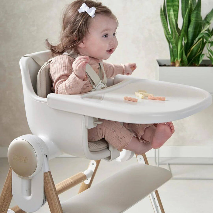 Mamas and Papas Eno Highchair & Eno Highchair Cushion Bundle - Cashmere