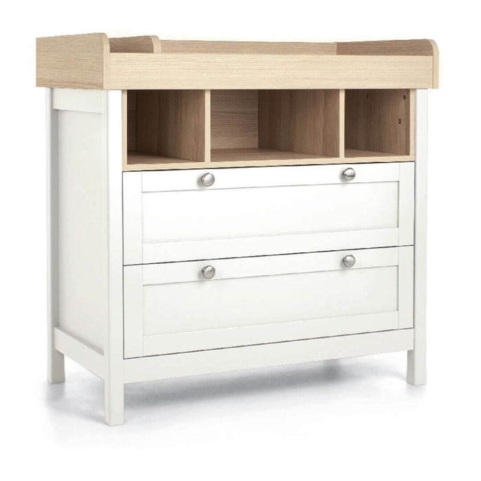 Mamas and Papas Harwell White Dresser with Change Top