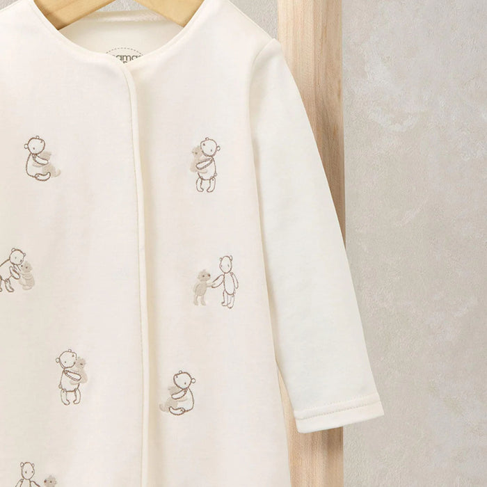 Mamas and Papas Embroided Teddy Bear Romper