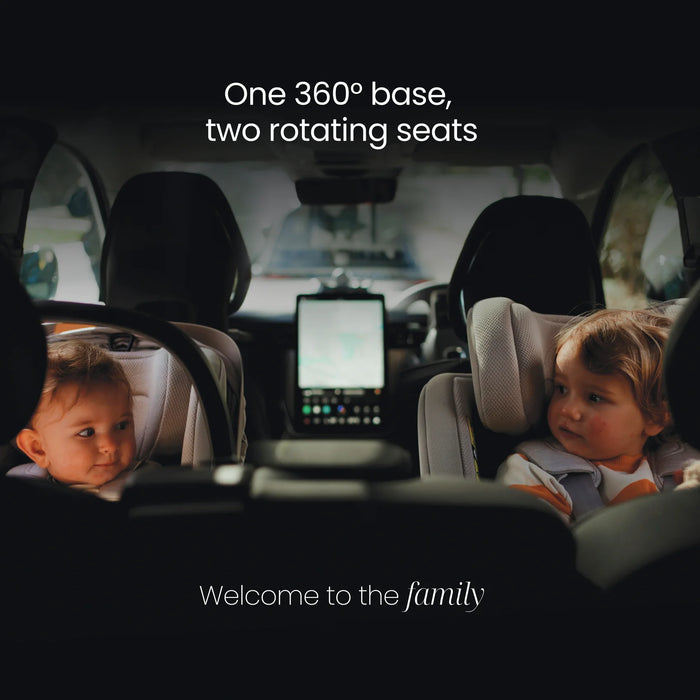 Silver Cross Glide Plus 360 Infant Capsule Car Seat + Approach Plus 360 Car Seat  + Base 360 Bundle