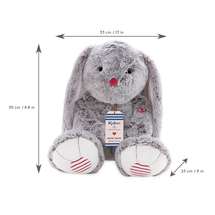 Kaloo Grey Leo Rabbit XL 55cm